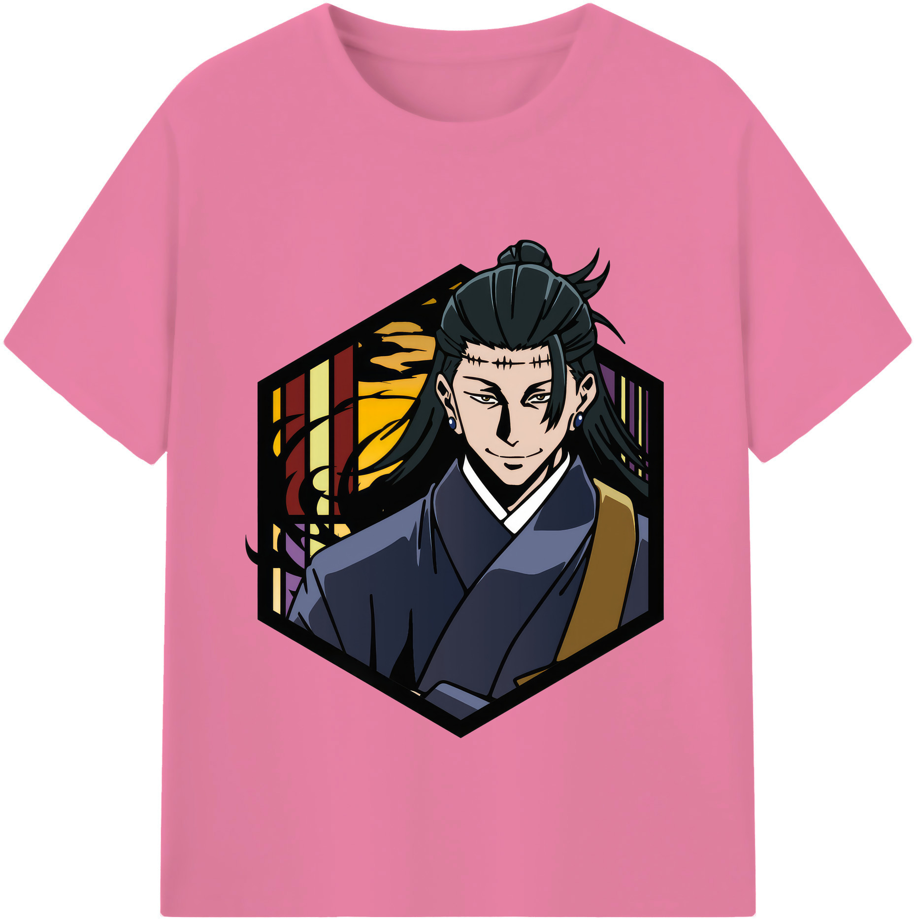 （画像用） 呪術廻戦 Jujutsu Kaisen 綿100％半袖Tシャツ（フロントプリント）